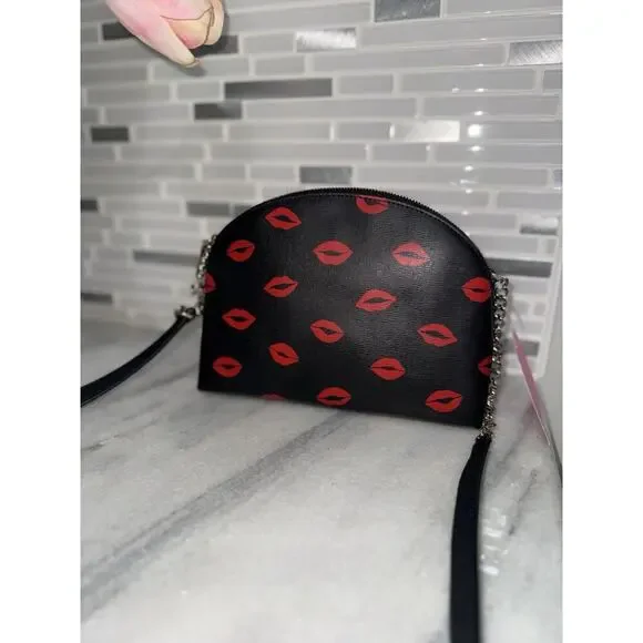 Kate Spade Spencer Kisses Double-zip Dome Crossbody - Picture 8 of 8